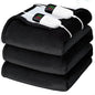 Heated Electric Blanket King Size - 90" x 100" Heating Blanket with Dual Control, 10 Heating Levels & 8 Hours Auto Off, Soft Warm Flannel Blanket, Christmas Birthday Gifts for Senior Grandma