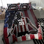 Personalized American Football Bedding Set, Kids 3 Piece Duvet Cover Set with Pillow Shams for Teens Boys, NO Comforter, Twin Size for Rugby Lovers (Football 14)