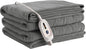 Electric Heated Blanket 72" x 84" Full Size Soft Polar Fleece Heated Blanket, 4 Heating Levels and 10 Hours Auto Off with Machine Washable - Light Grey