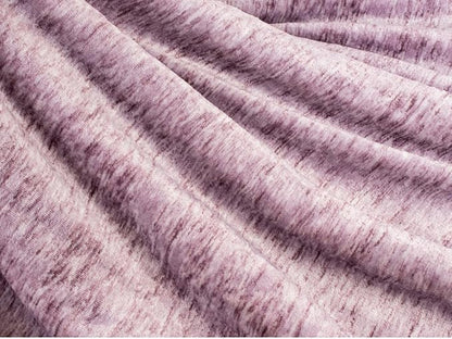 Premium Sherpa Melange Throw Blanket for Couch, Sofa by Pavilia | Soft, Fluffy, Plush, Warm, Cozy | Fuzzy Lightweight Microfiber, Purple Wine Luxury Modern Reversible TV Blanket | 50 x 60 Inches