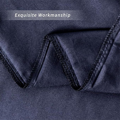 2 Pack Body Pillowcase 20 x 48 Inches Soft Comfortable Not Shrink Microfiber Body Pillow Cover, Navy Blue Body Pillow Cover with Hidden Zipper Closure