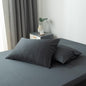 Bella Coterie | Luxury Bamboo Viscose Queen Size Pillowcase Set | 100% Organically Grown | Ultra Soft | Cooling | 2 Pcs [Charcoal Grey]