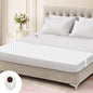 Bwarm Waterproof Heated Mattress Pad, ETL Certified Bed Warmer with 9 Heat Settings, 1-12 Hours Auto Off Deep Pocket, Machine Washable, White Foot King 78" W x 24" L