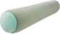 Straight Body Pillow, Full Size Premium Microbead,Side Sleeping/Maternity Pregnant Women, Supportive,Fluffy, Breathable, Cooling, 85/15 Spandex/Nylon Silky Feel Anti-Aging - 48” X 8” - Cadet Grey