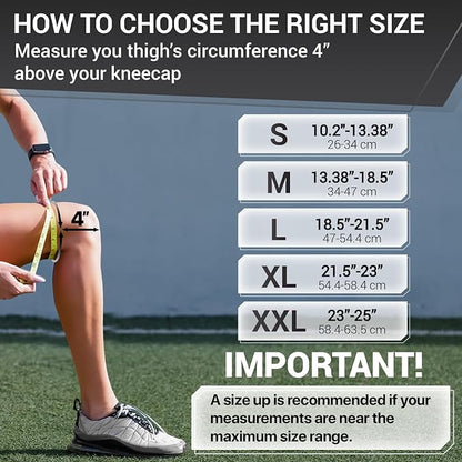 DR. BRACE ELITE Knee Brace with Side Stabilizers & Patella Gel Pads for Maximum Knee Pain Support and fast recovery for men and women-Please Check How To Size Video (XX-Large, Mercury)