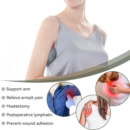 Wedge Pillow Set for After Surgery, 5 PCS Bed Wedge Pillow for Sleeping, Memory Foam Orthopedic Back Adjustable Pillow for Pain Relief and Acid Reflux with 2 PCS Axilla Pillow Green