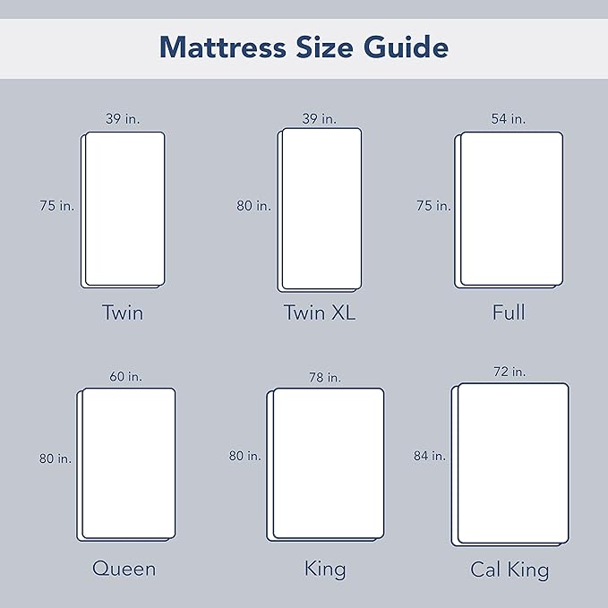 Serta Memory Flex Soft California King Mattress Topper, 2" Pillow Top Mattress Pad, Cushioning Stain Resistant Mattress Protector with 15" Pocket for Secure Fit, Machine Washable, White