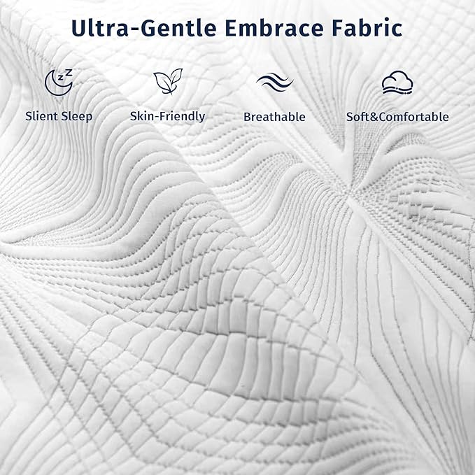 Ballad 3 Inch Gel Memory Foam Mattress Topper Twin XL Size, High Density Cooling Pad with Premium Removable Cover, Pressure Relief Bed Topper, (CertiPUR-US & Oeko-Tex Certified)