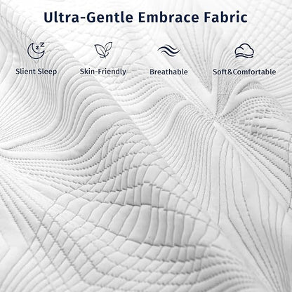 Ballad 3 Inch Gel Memory Foam Mattress Topper Twin XL Size, High Density Cooling Pad with Premium Removable Cover, Pressure Relief Bed Topper, (CertiPUR-US & Oeko-Tex Certified)
