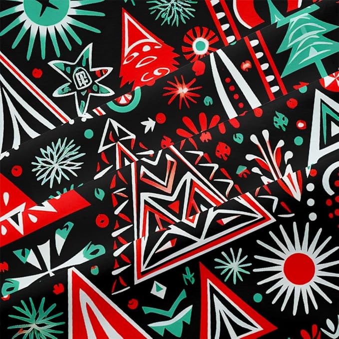 Christmas Duvet Cover Bedding Sets King Size for Kids Girls Teens, Christmas Petal Country Bedding Décor, 1 Duvet Cover and 2 Pillow Shams - 90x90 inches