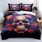 Halloween Bed Duvet Cover Sets King Set with 2 Pillowcases for Kids Girls Teens Adult Bedroom Decor