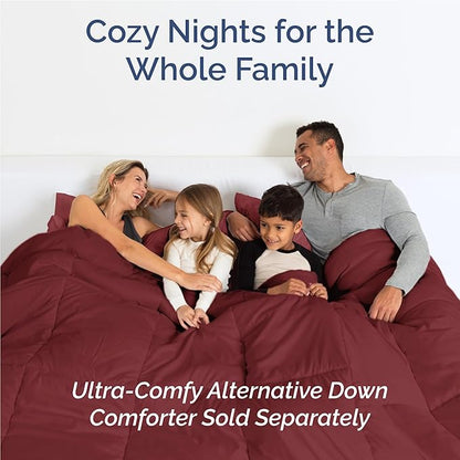 Full 6 Piece Sheet Set - Comfy Breathable & Cooling - Ultra Soft Hotel Luxury Bedding Set w/ 8-16 Inch Deep Pockets - 1 Flat & 1 Fitted Sheet & 4 Pillowcases - Wrinkle Free and Easy Care - Burgundy