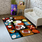 Sports Rugs for Boys Bedroom - Basketball Rug for Boys Bedroom Kids Carpet Sports Theme Basketball, Soccer, Baseball Carpet for Living Room Floor Mat Welcome Mat, 2x3 Feet