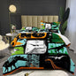 Bodhi Dinosaur 4018 Microfiber Polyester Bedding Set, Twin, 2 Pieces