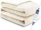 Electric Blanket Twin 62"x84" Heated Electric Blankets 10 Heating Levels 12 Time Settings 8 Hours Auto Off Fast Heating and Overheat Protection ETL Certified Machine Washable,Ivory