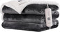 Electric Heated Blanket Flannel & Sherpa 62"x84" Twin Size - 4 Heat Levels 10H Auto Shut Off Fast Heating Cozy and Comfortable Warm Gifts, Machine Washable - Dark Gray