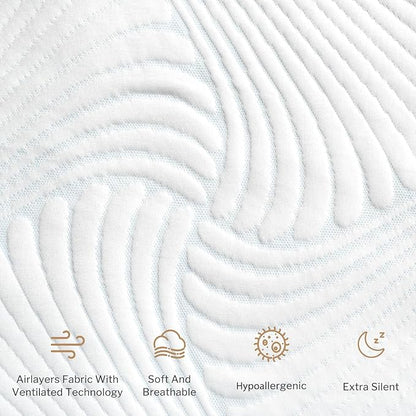 MINI Twin Size Electric Heated Mattress Pad - Bed Warmer with Memory & Preheat Functions, 12 Heat Settings Single Control for 1-12 Hours Auto Off, Lighted Button