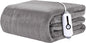 Electric Heated Blanket 50"x60" Throw Size - 4 Heat Settings, 3H Auto Shut Off, Ultra-Soft Coral Fleece Heated Blanket with Overheat Protection, Fast Heating, Cozy and Comfortable, Light Gery