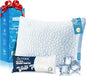 QUTOOL Enhanced Cooling Gel Pillow King Size 1 Pack, CertiPUR-US Shredded Memory Foam Pillows for Hot Sleepers, Support Yet Soft Adjustable Bed Pillow for Side, Back, Stomach Sleepers, Home Gifts