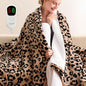 Homemate Electric Heated Blanket Twin Size - 62"x84" Heating Blanket Twin Size 1/2/4/6/8 Hours Auto-Off 10 Heat Level Over-Heat Protection Flannel Sherpa ETL Certification