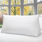 Cheer Collection Wedge Pillow for Reading in Bed, Plushy Headboard Wedge Pillow, Large Backrest Pillow for Bed, Soft Dorm Pillow Headboard Cushion, Elevation Pillow for Sleep & Relaxation