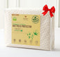 Luxury Waterproof Organic Mattress Protector Queen - Organic Cotton Breathable Mattress Pad Cover - Premium 380 GSM Comfort - Deep Pocket - Jersey Cotton Skirt - Fitted Design