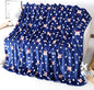Warm Soft Toddler Fleece Blankets for Boys with Cartoon Bear & Star Pattern Print - Cozy Fuzzy Plush Flannel Kids Throw Blanket for Daycare & School - 50x60 inches