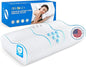 Cervical Neck Pillow for Pain Relief- Queen Size Pillow for Sleeping, Adjustable Memory Foam Pillows for Neck Shoulder, Ergonomic Cooling Contour Bed Pillow for Side, Stomach & Back Sleepers