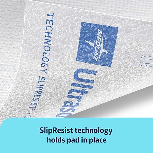 Medline Ultrasorbs Bed Pads Disposable Adult, Advanced Premium Ultra Thick, 30x36, 5 Count, Chucks Pads Disposable Adult, Heavy Duty Chux Pads, for Incontinence, Full Body Coverage