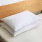 feather & loom Balance Bed Pillow, Memory Foam Core with Nano Feather Surround - Pack of 2 | Size: King