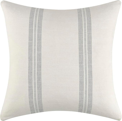 Decorative Pillow for Living Room, Sofa, Bed, Home Decoration, Commerical Enviroment - CAL117 Regulated - Pack of 2 (Down Alternative, Kingsbury, 20" x 20")