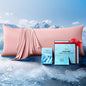 Ice Cooling Body Pillowcase for Hot Sleepers – Stays Cool All Night, Silky Touch Long Body Pillow Cases with Invisible Zipper, Soft & Breathable Body Pillow Cover, Gift for Men Women - 20"x54", Pink