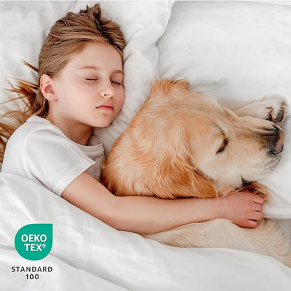 Bare Home Twin Waterproof Quilted Mattress Protector - Cooling Mattress Pad - Protect Against Spills - Easy Wash - Elastic Cover - Dorm Essentials - Stretchy - Fits up to 15 Inches Deep (Twin)
