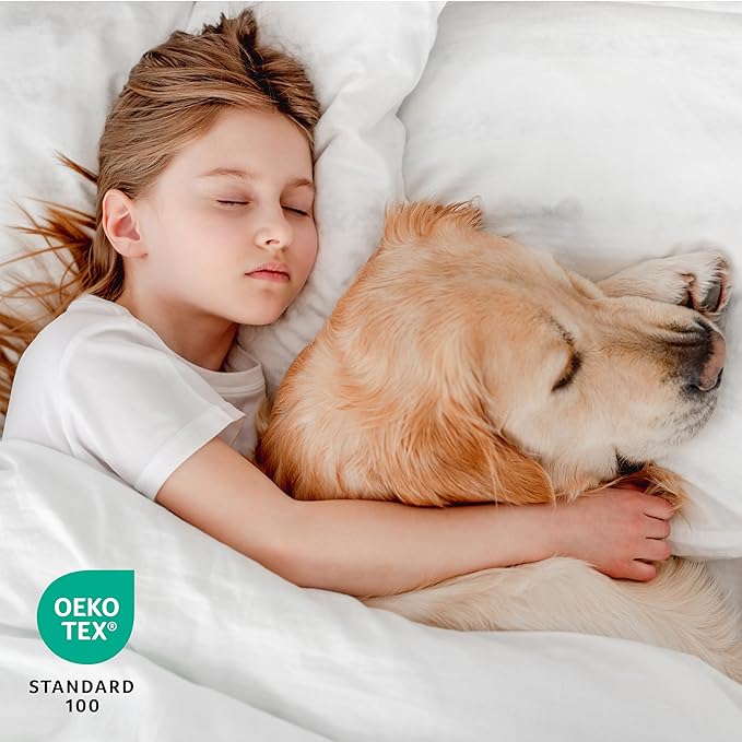 Bare Home Waterproof Quilted Mattress Protector - Cooling Mattress Pad - Protect Against Spills - Easy Wash - Fitted Mattress Cover - Dorm Essentials - Stretch-to-Fit up to 15 Inches Deep (Twin XL)