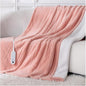 Queen Size Heated Electric Blanket, 84" x 90" Dual Control Fast Heating Sherpa Blanket, 8 Heating Levels & 10 Hours Auto Off, Machine Washable with ETL & FCC Certified, Pink