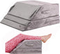Wedge Pillow for Sleeping, Bed Wedge Pillow for After Surgery 3-Height Memory Foam Leg Elevation Pillow for Swelling Back Pain Relief Sciatica Knee Ankle Pain Bed Support Legs 6"-10”
