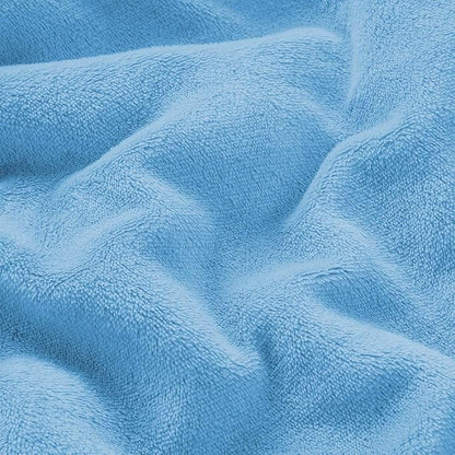 IR Imperial Rooms Light Blue Sherpa Fleece Throw Blanket Twin Size for Bed - Wholesale Bulk Pack of 12 Sherpa Blankets - Soft Fluffy Throw Blankets for Hotels, Guest Bedroom, 60x80 Inches
