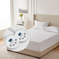 Wapaneus Heated Mattress Pad King Size 10 Heat Settings & Dual Control with 1-12 Hours Timer Auto Off,Deep Pocket Fits up to 18",Microfiber Bed Warmer,ETL Listed Machine Washable,78"x80"