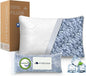 Cooling Side and Back Pillow - Comfort for Neck and Shoulder Pain - Crush Memory Foam Cooling Pillow, Adjustable Strong Soft Bed Pillow