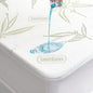 Full Size Waterproof Mattress Protector, Premium Cooling Viscose from Bamboo Mattress Pad, Breathable, Noiseless, Cooling & Machine-Washable Bed Cover with 21" Deep Pocket