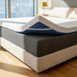 ViscoSoft 3 Inch Memory Foam Mattress Topper Short King - Select High Density Ventilated RV Camper Mattress Pad - Premium Removable Rayon Cover