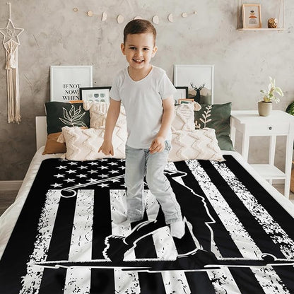 Golf Blankets for Kids Boys 6-8, 50x40 Inches Small Soft Fuzzy Flannel Golf Players Accessories Blankets Throws Gifts for Travel Cars Office Work