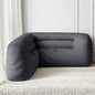 Reading Pillow for Couch, Bed Rest Back Pillow with Front Pocket, Comfortable Back Pillows for Sitting in Bed, Daybed, Tatami, Living Room