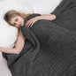 Electric Heated Blanket Full Size 72"×84" with 6 Heating Levels & 1-10Hs Auto Off, Heating Blanket Double Sided Plush Sherpa, Fast Heating, Machine Washable for Christmas Gift - Dark Gray