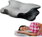 IWS I WANNA SLEEP Cervical Original Neck Plus Charcoal Premium Ergonomic Memory Foam Activated Charcoal Hypoallergenic Pillow for Neck and Back Pain Relief – Orthopedic Pillow