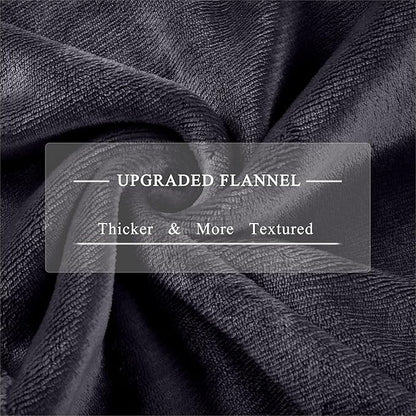 Heated Blanket Electric Blanket Full Size, Super Soft Cozy Upgraded Flannel Heating Blanket with 6 Heating Levels & 1-10 Hours Auto Off, Fast Heating & Overheat Protection, 72" x 84", Dark Gray