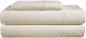 LANE LINEN 100% Egyptian Cotton Sheets Twin XL, Soft & Comfy Thick Fully Elasticized Mercerized Sheet Set Cotton, No Pill Fade Resistant Elegant Jaquard Twin Bedding - Swiss Dot Ivory