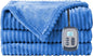 Heated Blanket 72" x 84" Full Size Flannel Fabric with 10 Heating Levels & 1-12 Hours Auto Shut Off, Breathable and Comfortable for Soft and Bed - Sky Blue