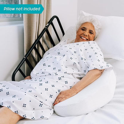Lunderg Comfort Focused Pillowcase Replacement for Bedsore Pillow Positioning Wedge - Premium Comfort Fabric - Pillow NOT Included