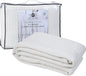 HILLFAIR 100% Combed Cotton Blanket– King Bed Blanket– Soft Cozy Warm Multipurpose Throws for Luxury Home Decor– 90 x 108 inch King Size Cotton Blankets for Beds- Bed Blankets for All Season- Ivory